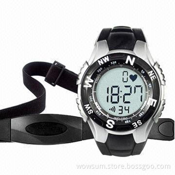 Heart Rate Monitor for Sports, Eco-friendly Material, CE Certified, RoHS Directive-compliant